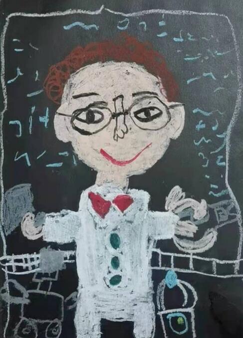 未来我的2035年儿童画图片作品