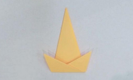 折纸帽子的折法步骤图解