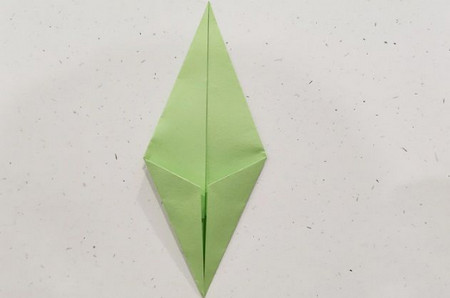 郁金香的折法步骤图片