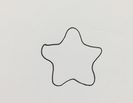 流星简笔画步骤图片