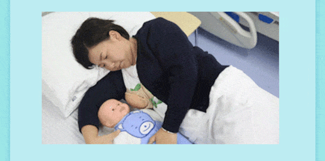 母乳喂养的正确喂奶姿势