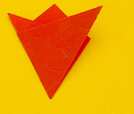 玫瑰花剪纸教程图解步骤