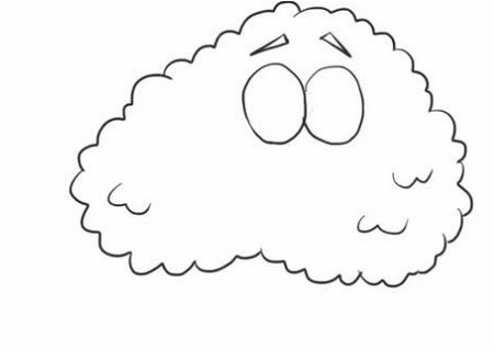 卡通大树简笔画画法