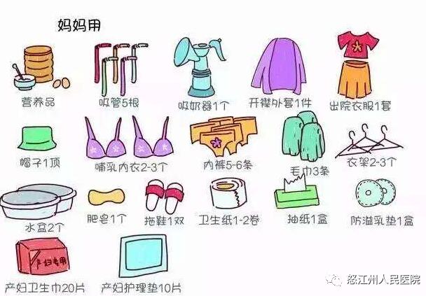 孕妇待产包需要准备什么