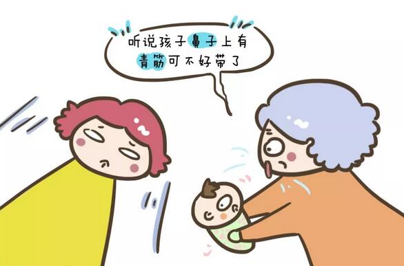宝宝鼻梁上有青筋是怎么回事