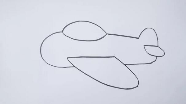 飞机简笔画教程图片