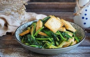 菠菜和豆腐能一起吃吗