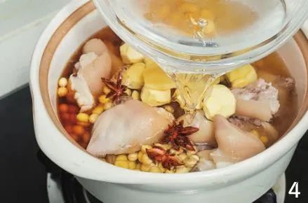黄豆炖猪蹄的做法