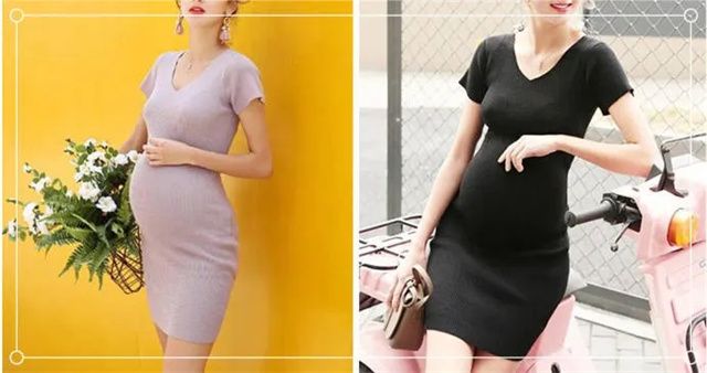 夏天孕妇穿什么连衣裙好看？