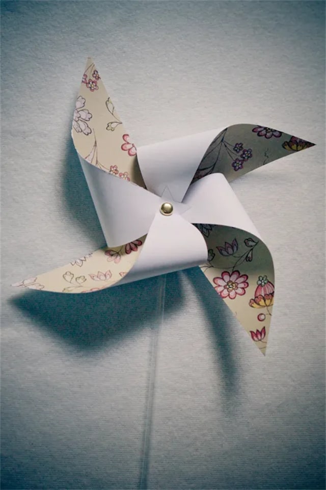 风车的做法 手工制作