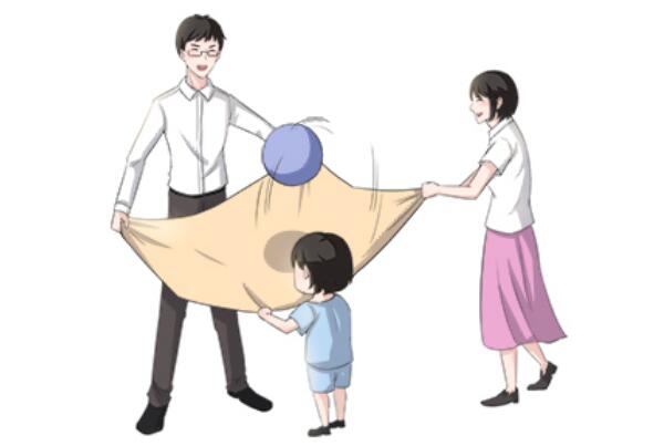 适合3～5岁孩子玩的室内运动亲子游戏