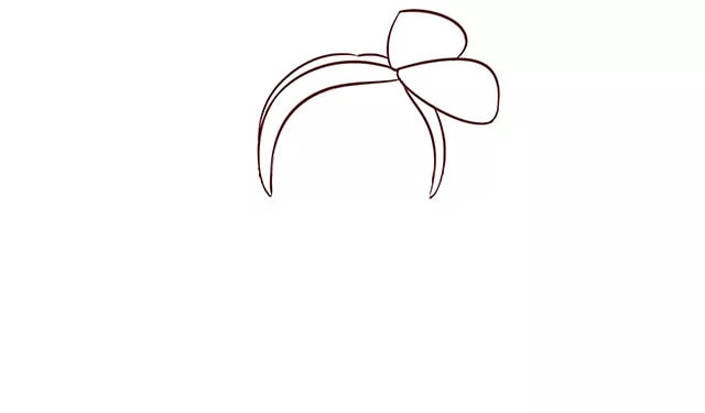 阿拉蕾简笔画步骤图片