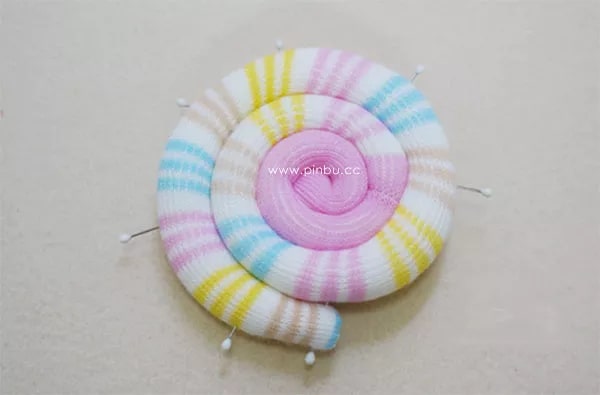 彩色条纹棒棒糖手工制作