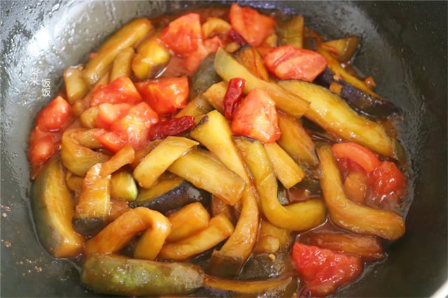 西红柿烧茄子的做法