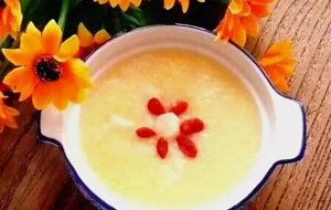 孕妇营养早餐食谱《小米山药粥》