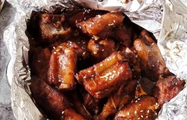锡纸烤排骨