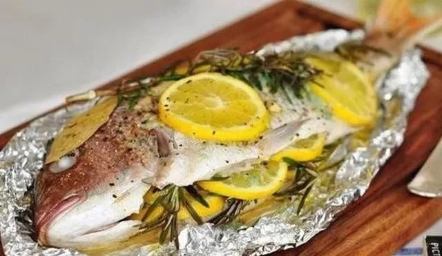 香草柠檬烤鱼
