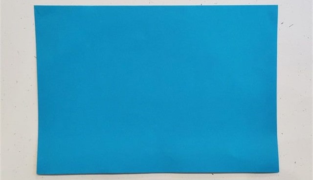 长方形信封的折法