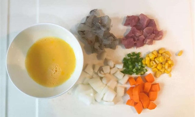 鲜虾猪肉米饭饼的做法 10个月宝宝辅食食谱