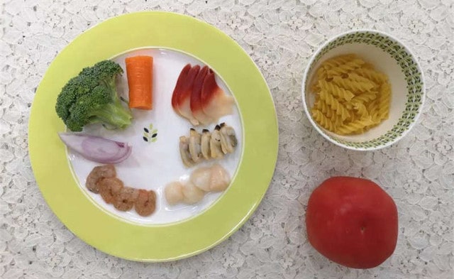 海鲜炒意面的做法 两岁宝宝食谱