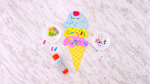 夏日创意手工冰淇淋甜筒的做法