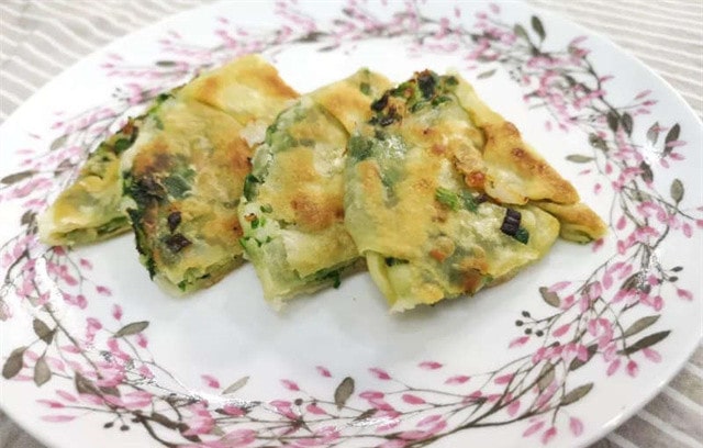 韭菜虾仁脆饼的做法 一岁半宝宝食谱