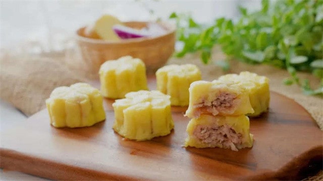 土豆泥月饼的做法 1岁宝宝食谱