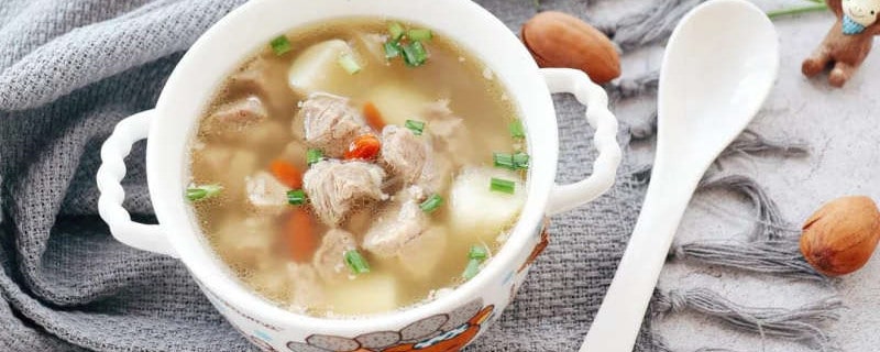 山药羊肉汤的做法