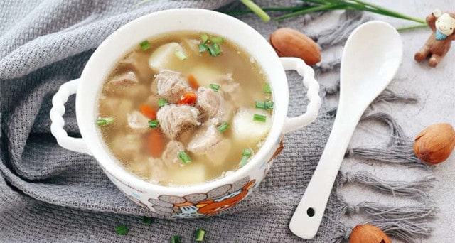 山药羊肉汤的做法