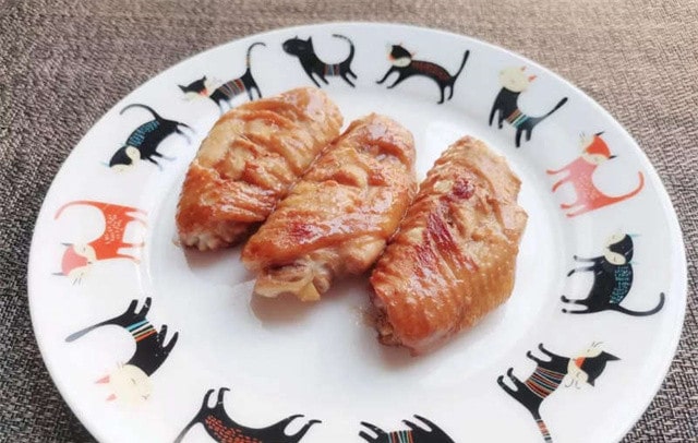 平底锅蒜香鸡翅的做法 一岁半宝宝食谱