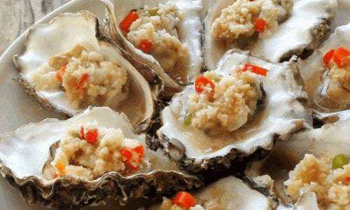 生蚝的做法蒸几分钟