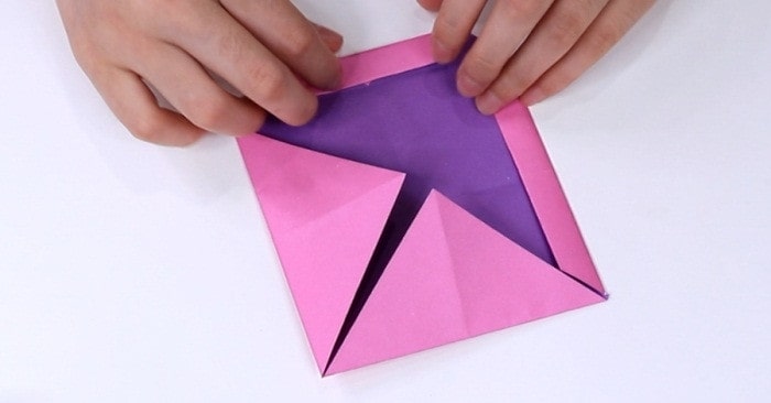 抽纸盒子的折法