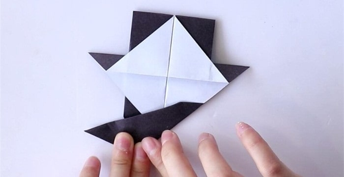 万圣节幽灵折纸教程