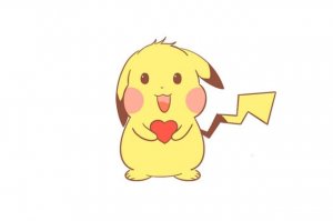 皮卡丘简笔画怎么画图片