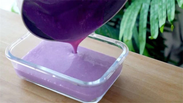 紫薯凉糕的做法 两岁宝宝食谱