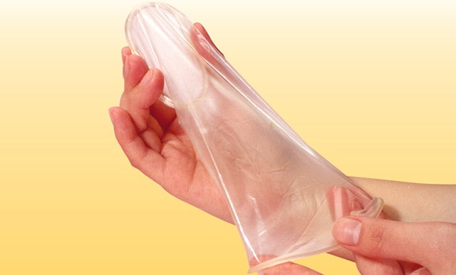 女用避孕套使用方法图解