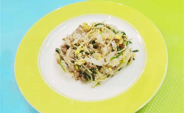 杂蔬牛柳炒河粉的做法 一岁半宝宝食谱