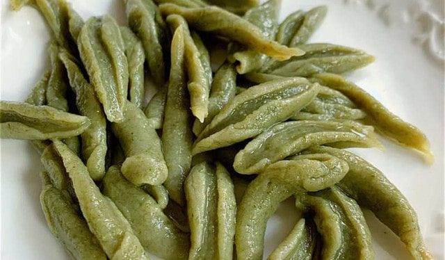 蔬菜肉泥小鱼面的做法 1岁宝宝食谱