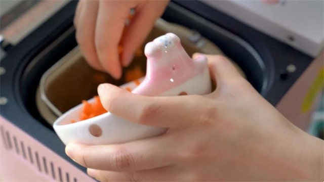 胡萝卜吐司面包的做法