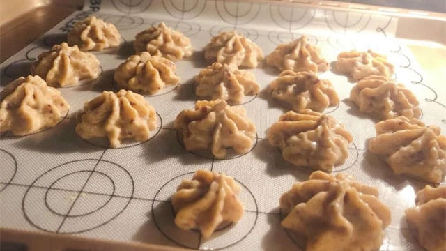 红枣山药软曲奇饼干的做法