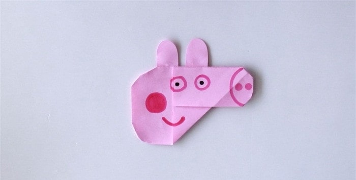 小猪佩奇手工折纸教程