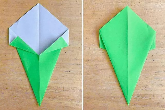 折纸手工简单玉米