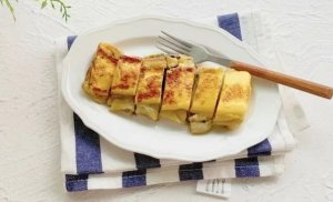 香蕉厚蛋烧的做法 宝宝营养早餐食谱