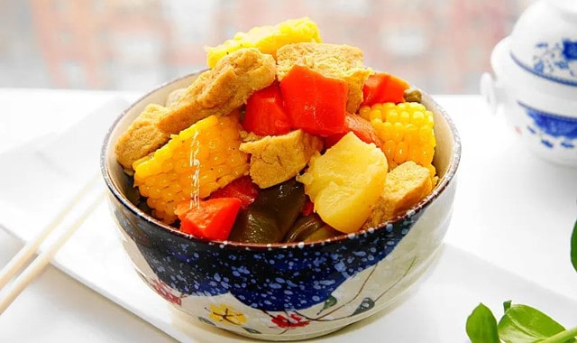 暖胃又下饭的营养素食炖菜的做法