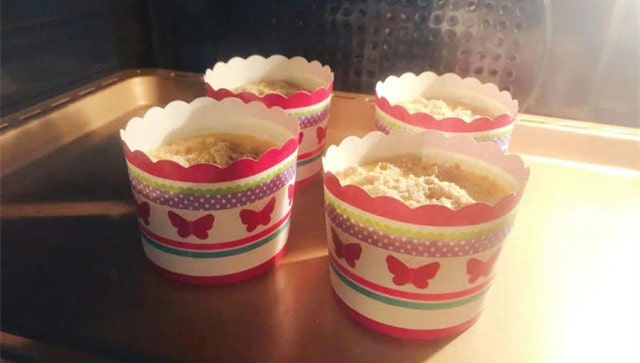 肉松纸杯蛋糕的做法