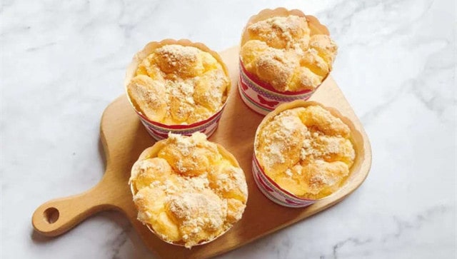 肉松纸杯蛋糕的做法