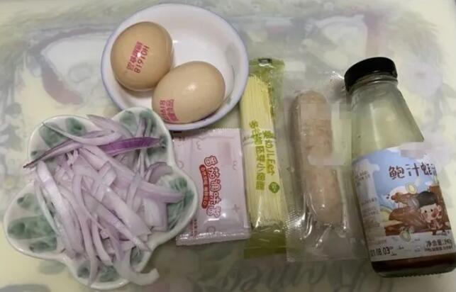 烤冷面的做法宝宝吃