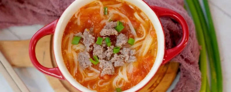 番茄牛肉面的做法