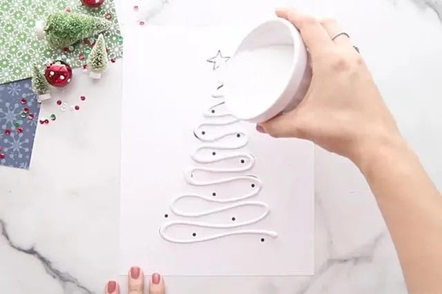4种简单精美的圣诞树手工制作方法