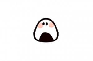 幼儿简笔画图片可爱的饭团